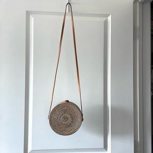 Rattan Beachy summer purse